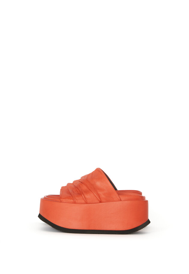 Sort Aarhus - Platform sandal with a soft footbed sole