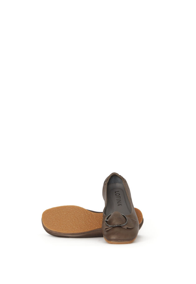 Lofina - Lofina ballerina med spænde 