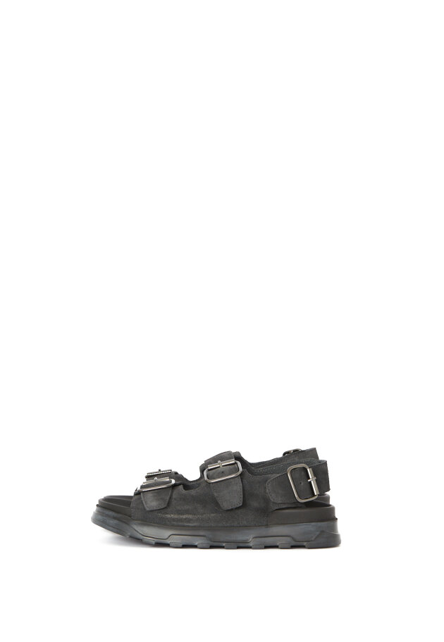 Lofina - Sandal with buckle closure