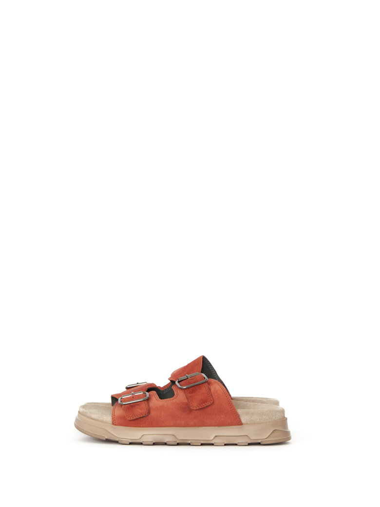 Lofina - Sandal med fodsengssål og spænder