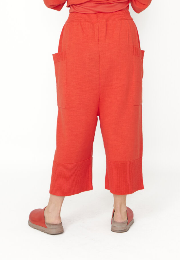 Sort Aarhus - 3/4 length knitted pants