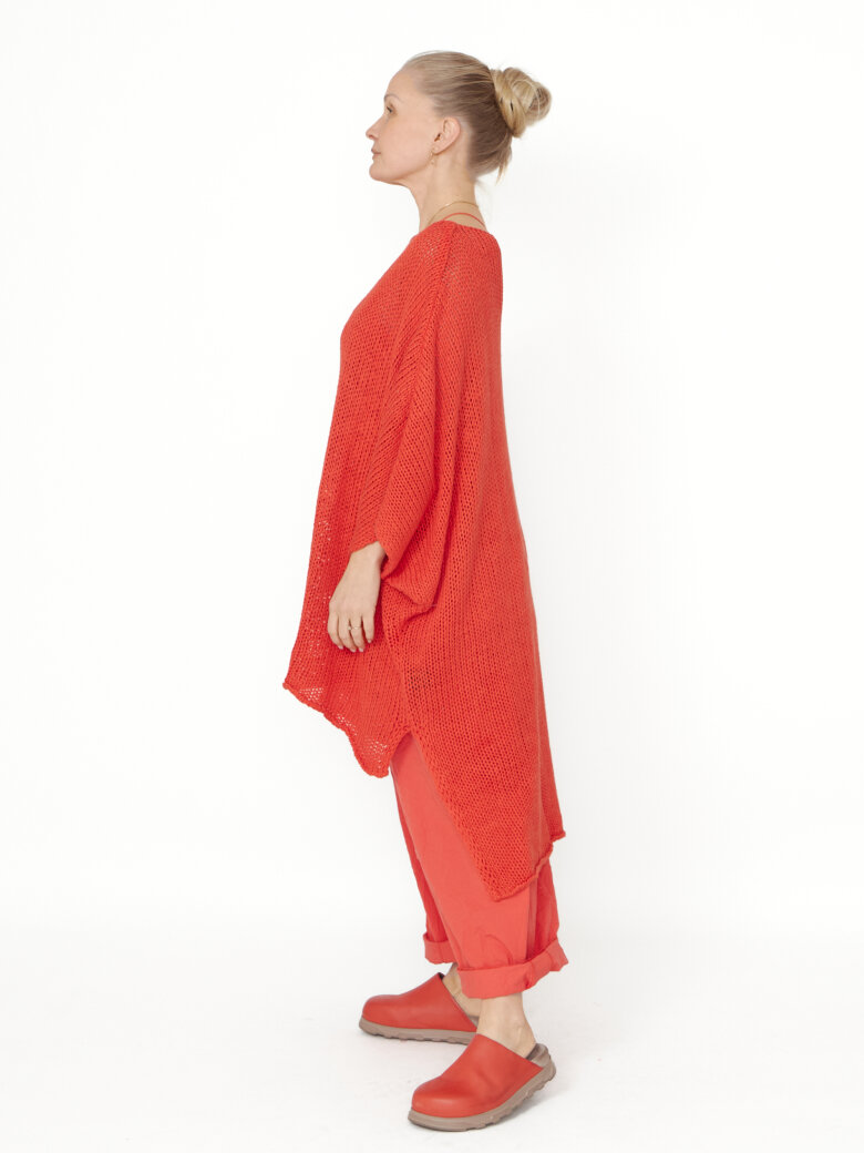 Sort Aarhus - Oversized knit blouse