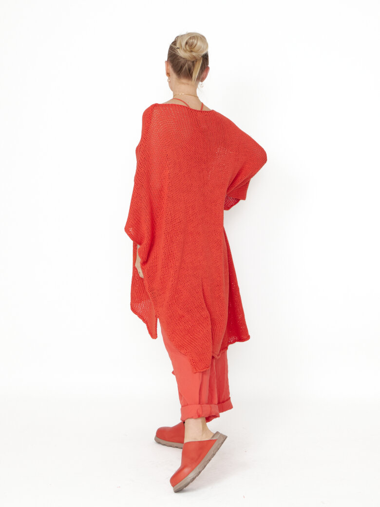 Sort Aarhus - Oversized knit blouse