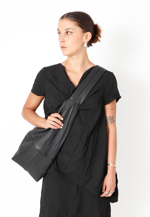 Sort Aarhus - Shoulder bag in lambskin