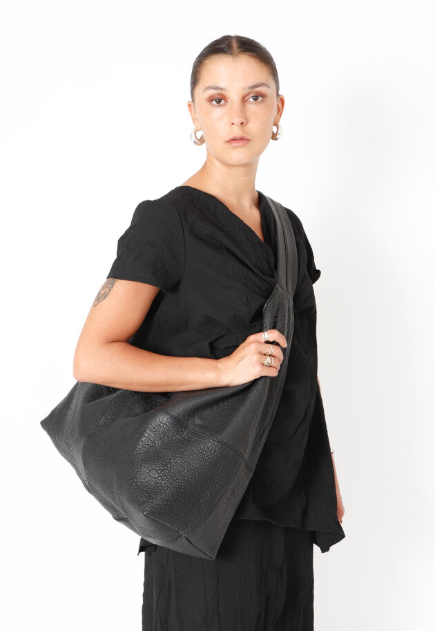 Sort Aarhus - Shoulder bag in lambskin