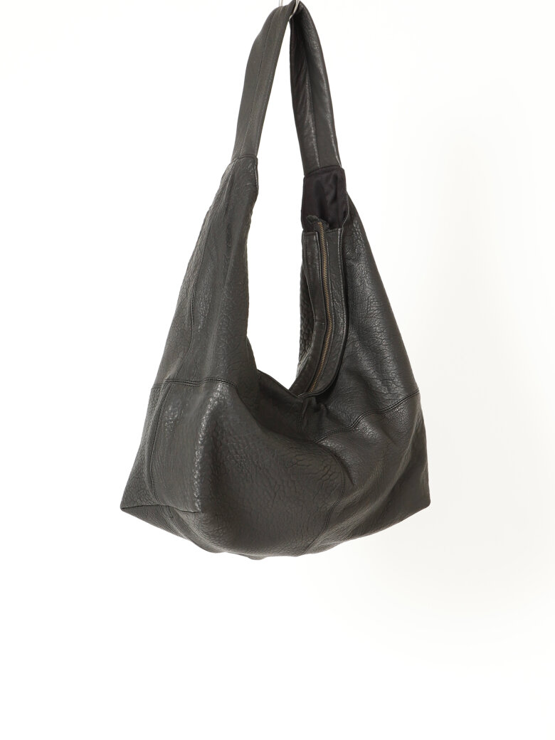 Sort Aarhus - Skuldertaske i lammeskind