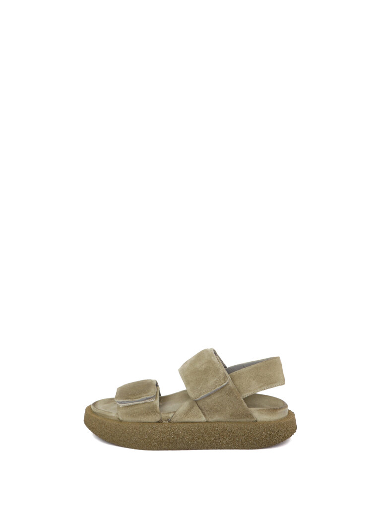 Lofina - Forudbestilling! Sandal med velcro og bagstrop