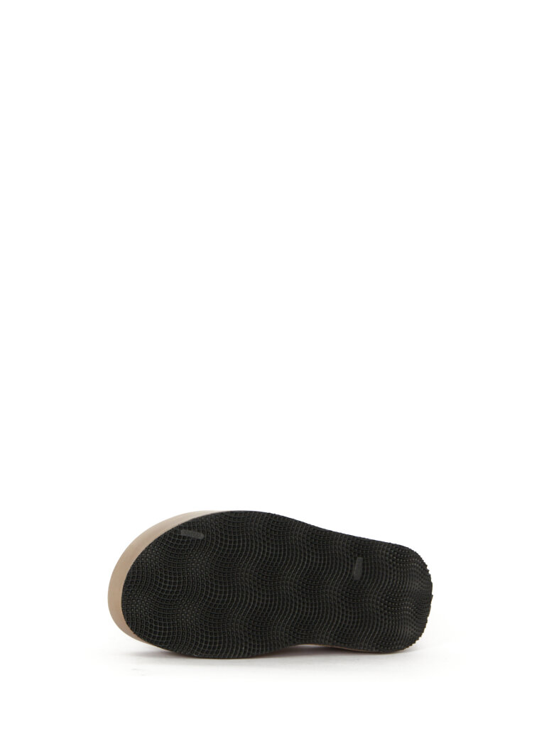 Sort Aarhus - Plateau sandal med fodsengssål