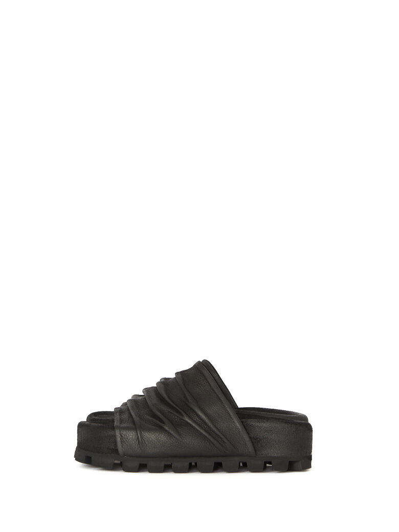 Sort Aarhus - Sandal med rynk fra Sort Aarhus