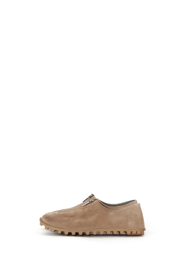Lofina - Suede shoe with zipper Lofina - Suede shoe with zipper