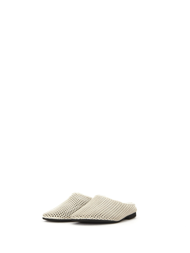 Sort Aarhus - Feminin slip on sko i ruskind