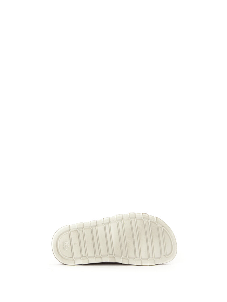 Lofina - Slippers sandal i ruskind med spænde