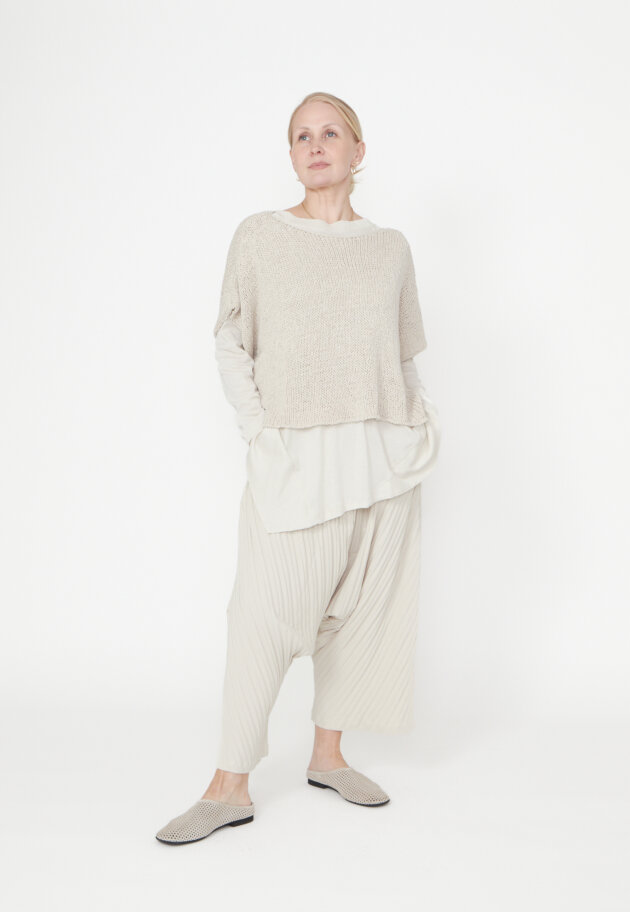 Sort Aarhus - Oversized knit top