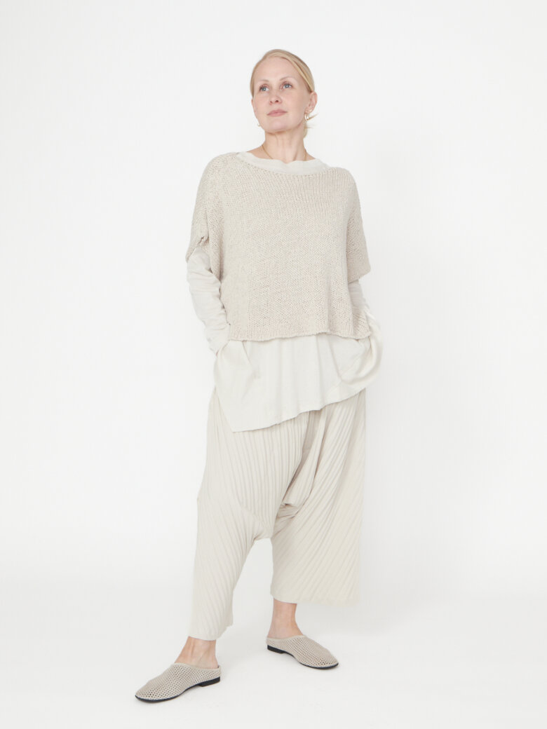 Sort Aarhus - Oversized knit top
