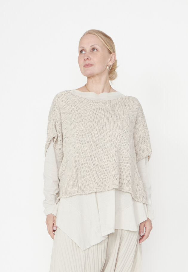 Sort Aarhus - Oversized knit top