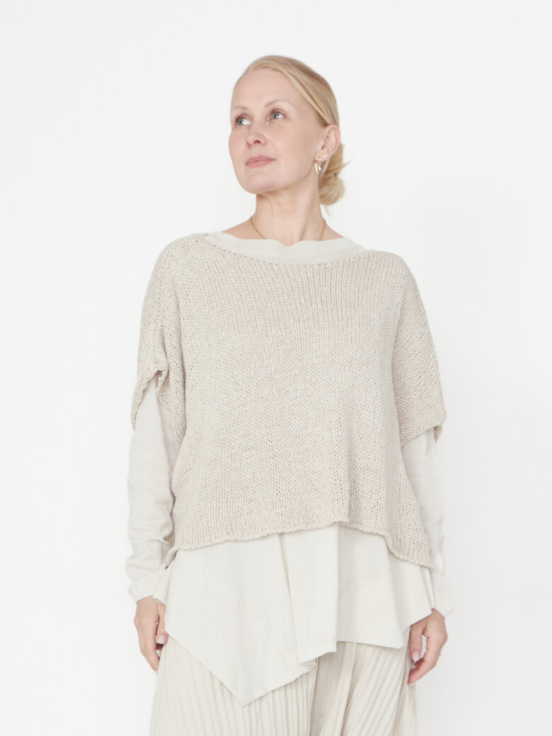 Sort Aarhus - Oversized knit top