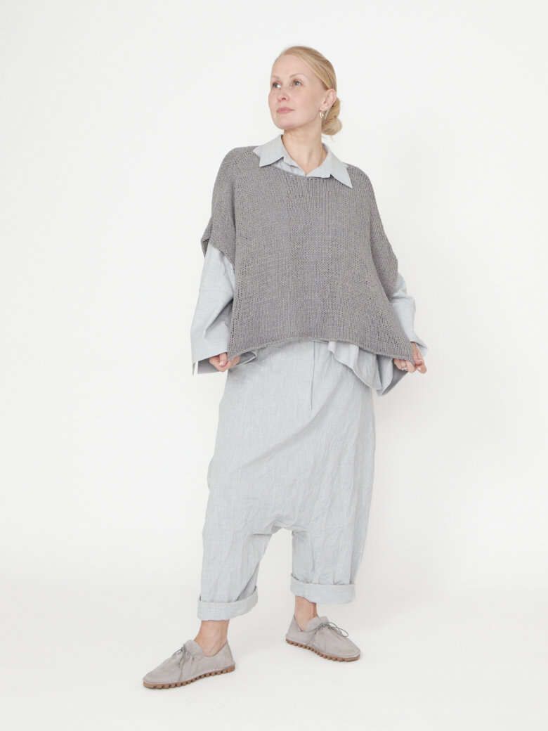 Sort Aarhus - Oversized knit top