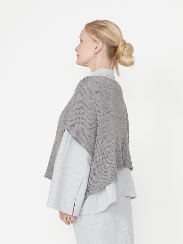 Sort Aarhus - Oversized knit top
