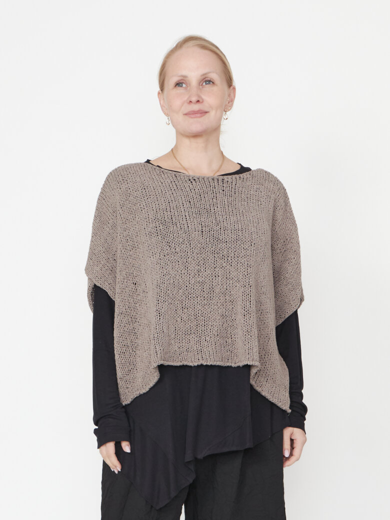 Sort Aarhus - Oversized knit top