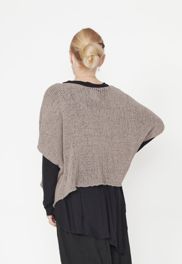 Sort Aarhus - Oversized knit top