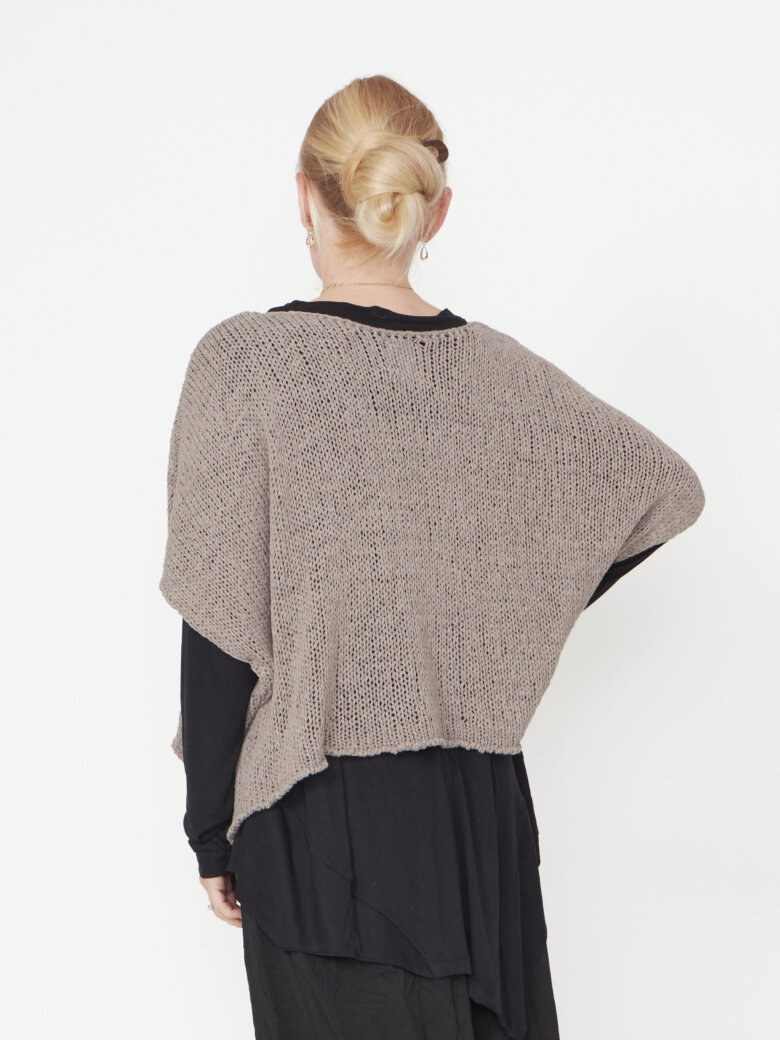 Sort Aarhus - Oversized strikket top