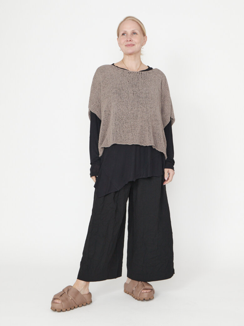 Sort Aarhus - Oversized knit top