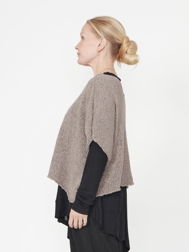 Sort Aarhus - Oversized strikket top