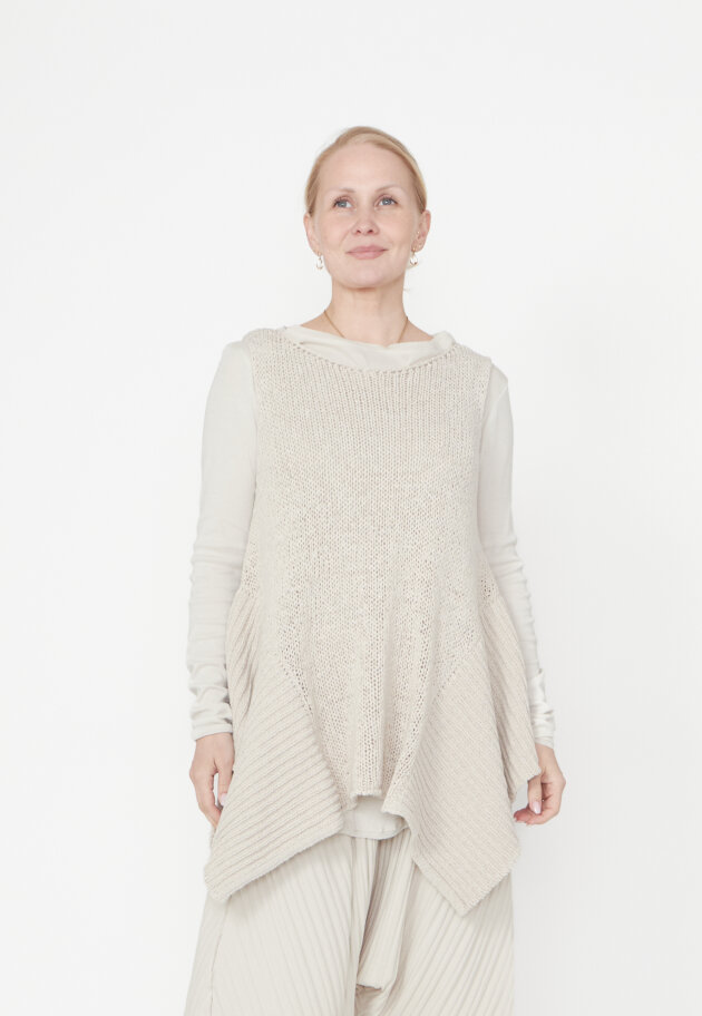 Sort Aarhus - Sleeveless knit top