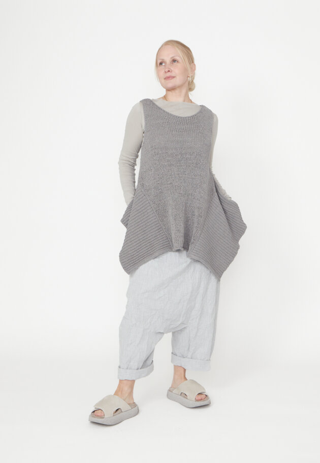 Sort Aarhus - Sleeveless knit top