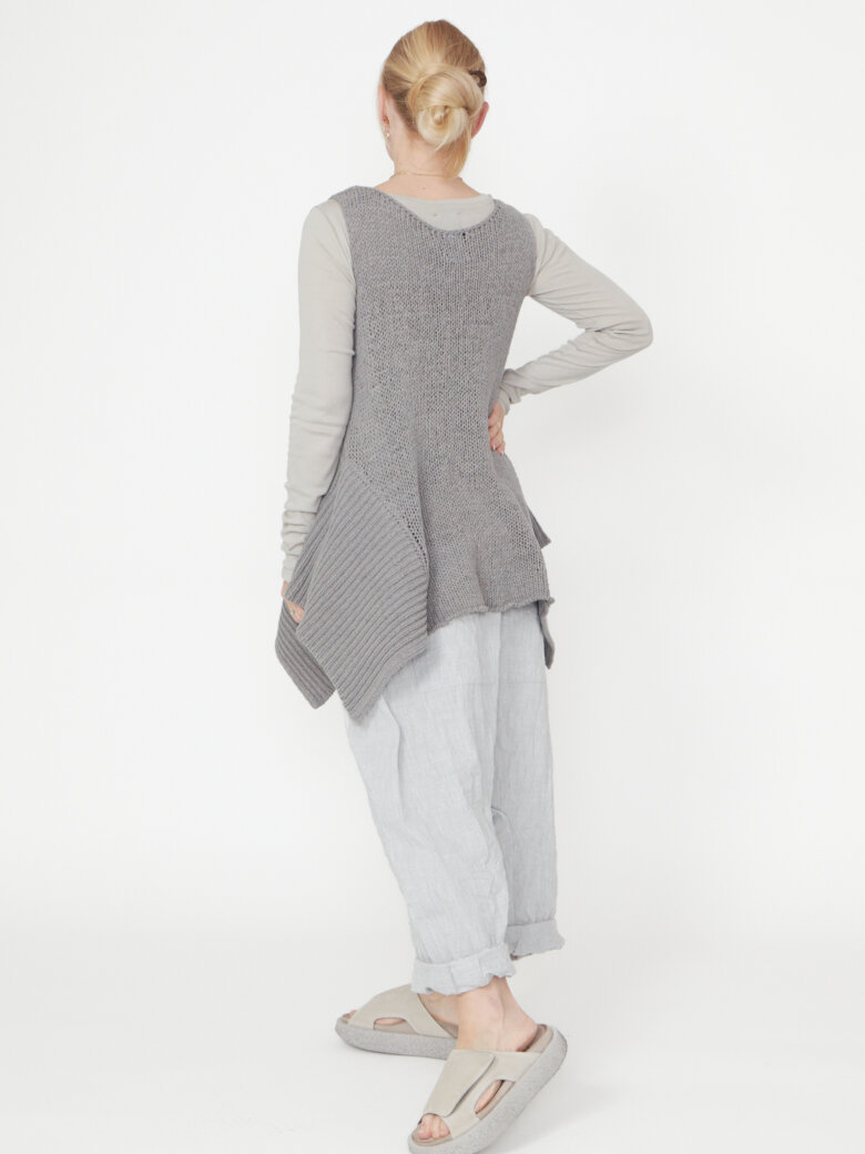 Sort Aarhus - Sleeveless knit top