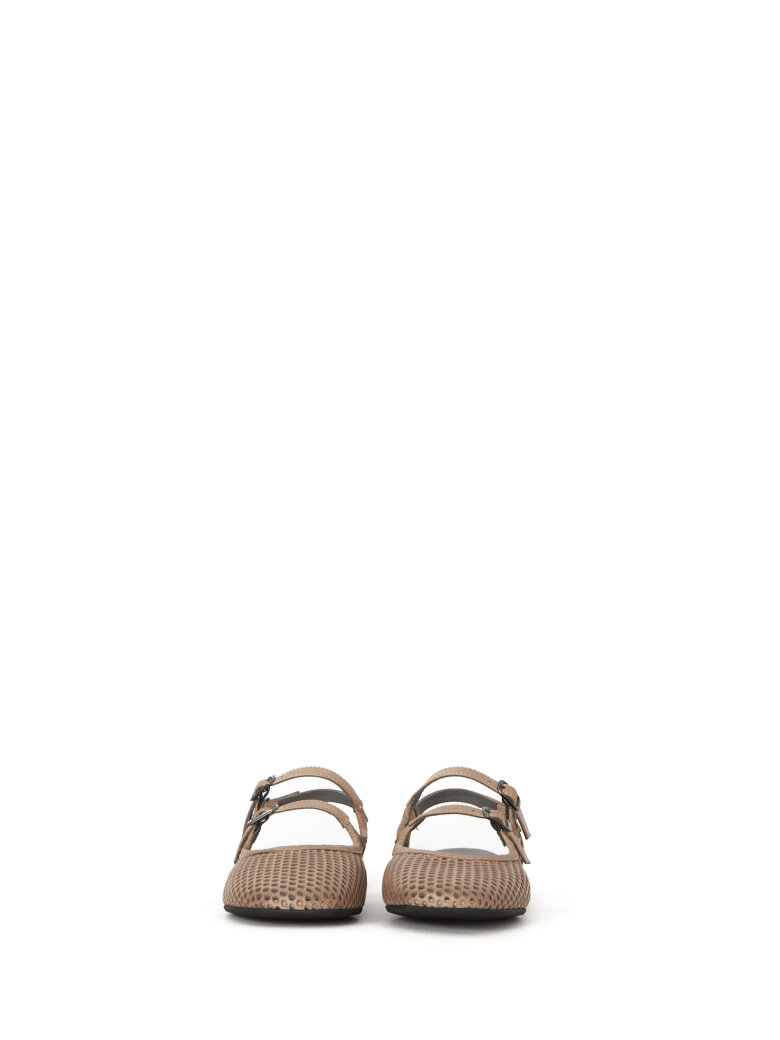 Sort Aarhus - Pre order! Feminine shoe with buckles