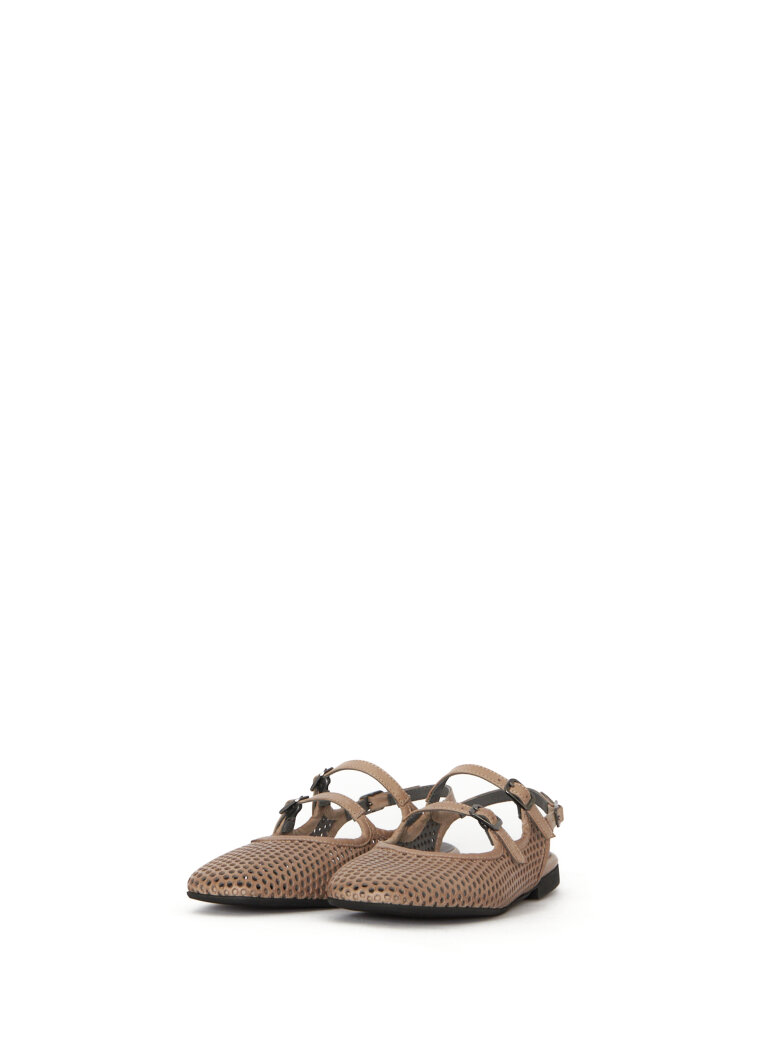 Sort Aarhus - Feminine shoe with buckles