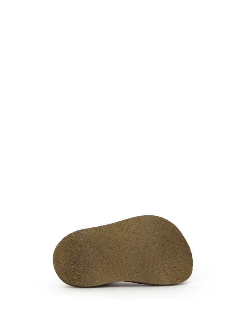Lofina - Suede sandal with wide straps