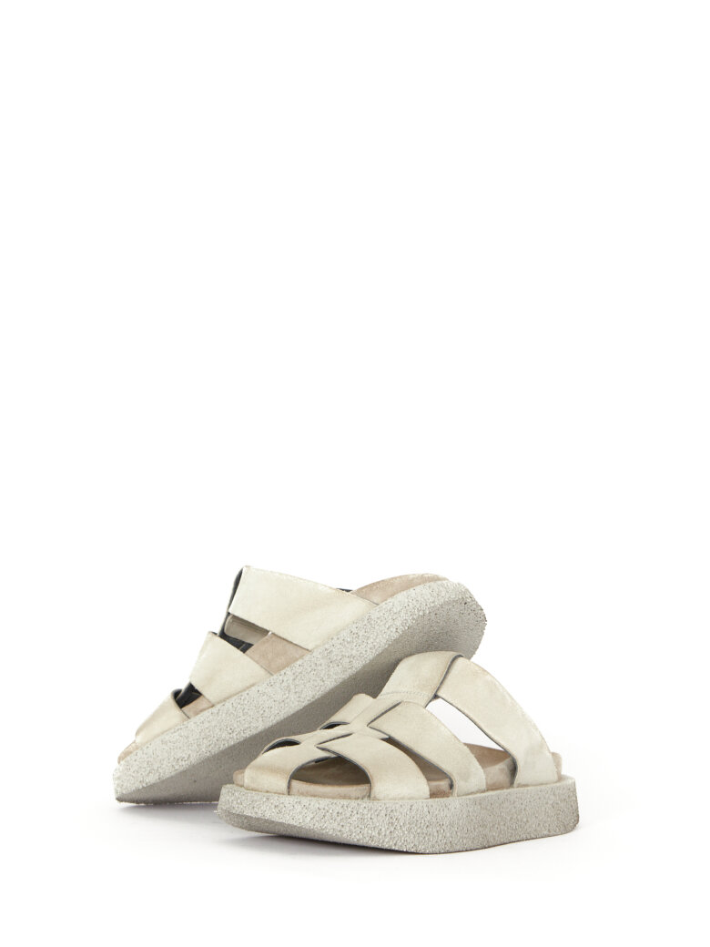 Lofina - Sandal med tre remme og fodsengssål