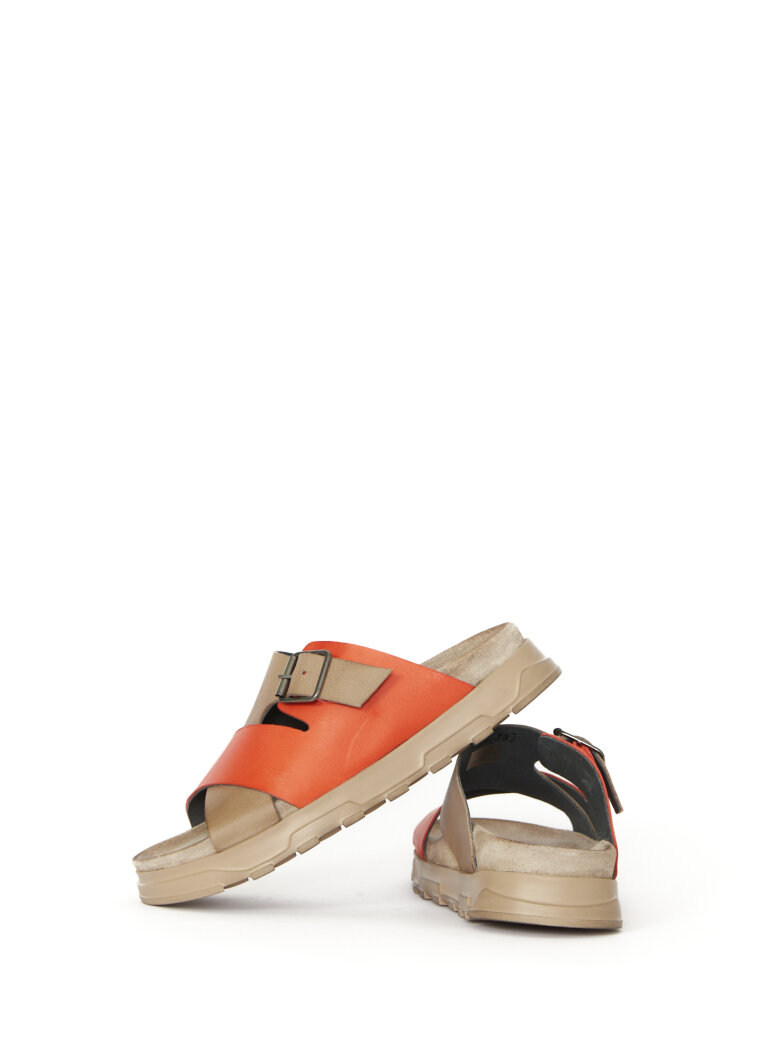 Lofina - Slippers sandal with a buckle