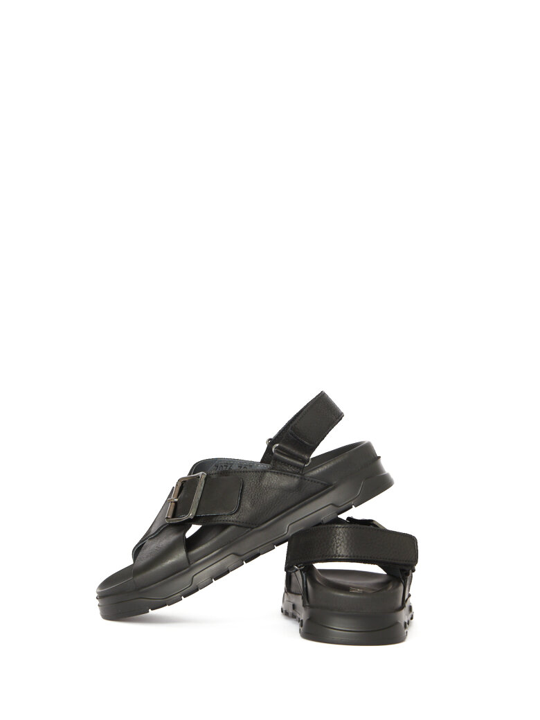 Lofina - Sandal med spænde og velcro