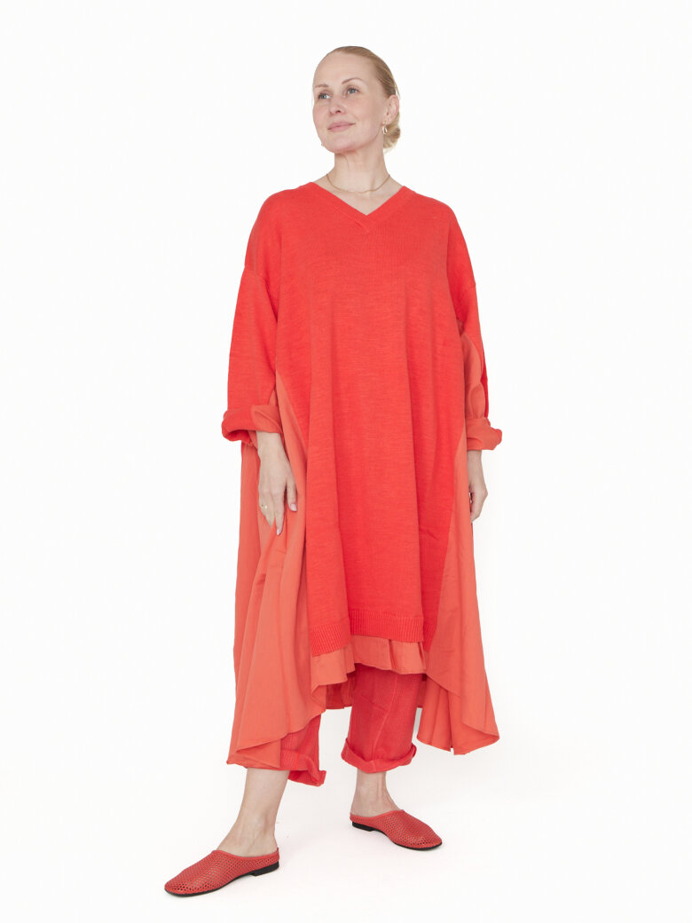 Sort Aarhus - Oversized strikkjole