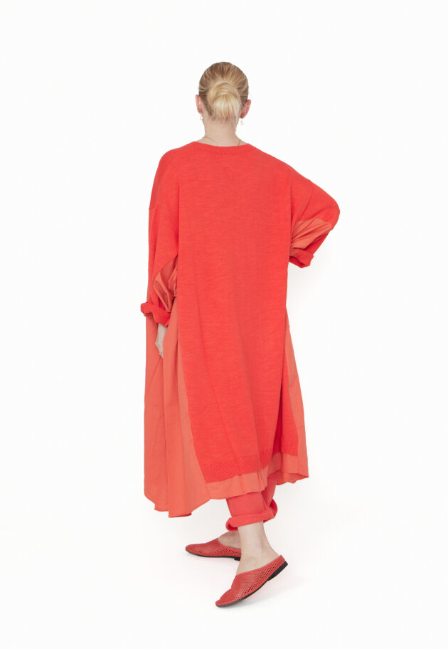 Sort Aarhus - Oversized strikkjole