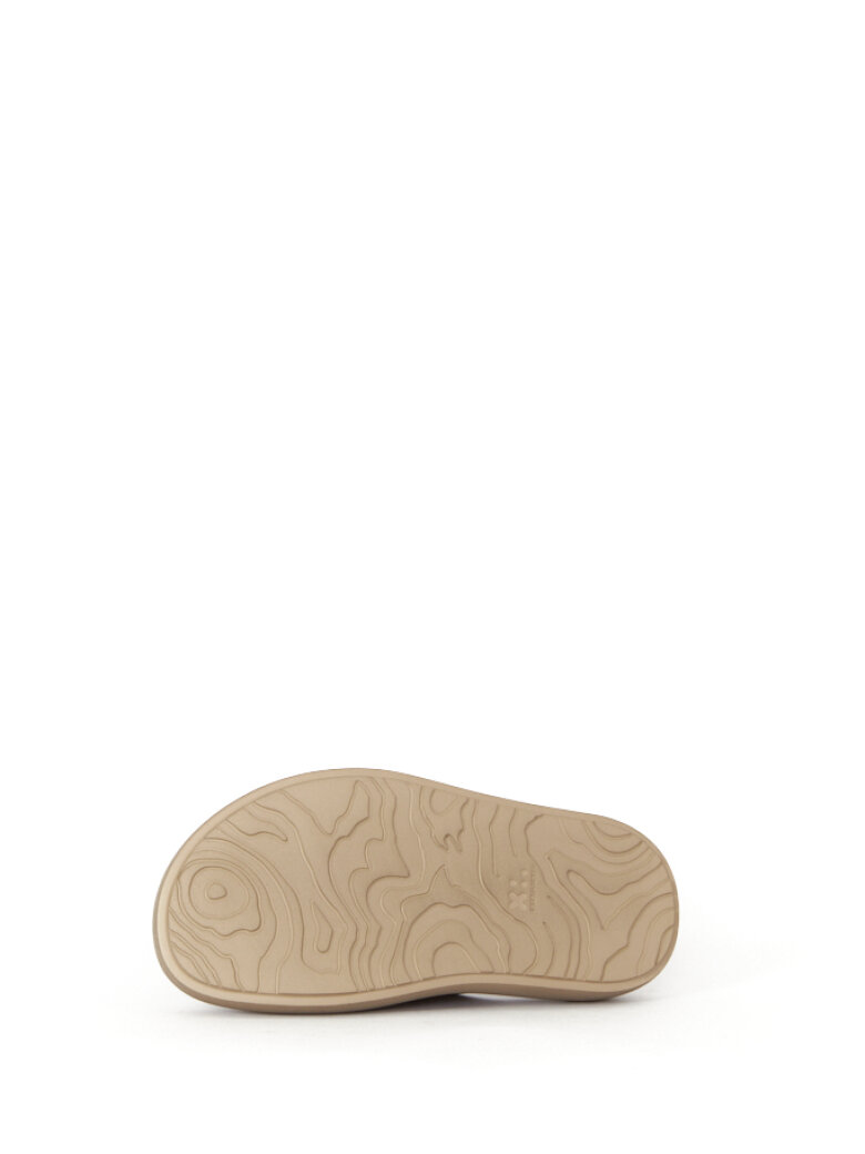Sort Aarhus - Slip on sandal i ruskind
