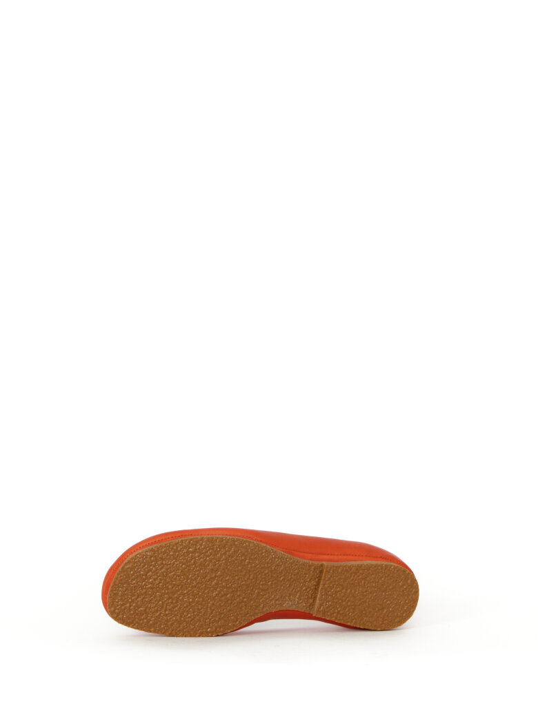 Lofina - Ballerina med spænde og gummisål