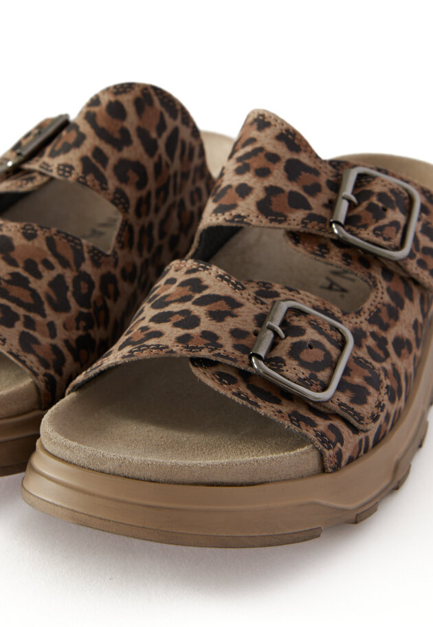 Lofina - Slippers sandal med spænder