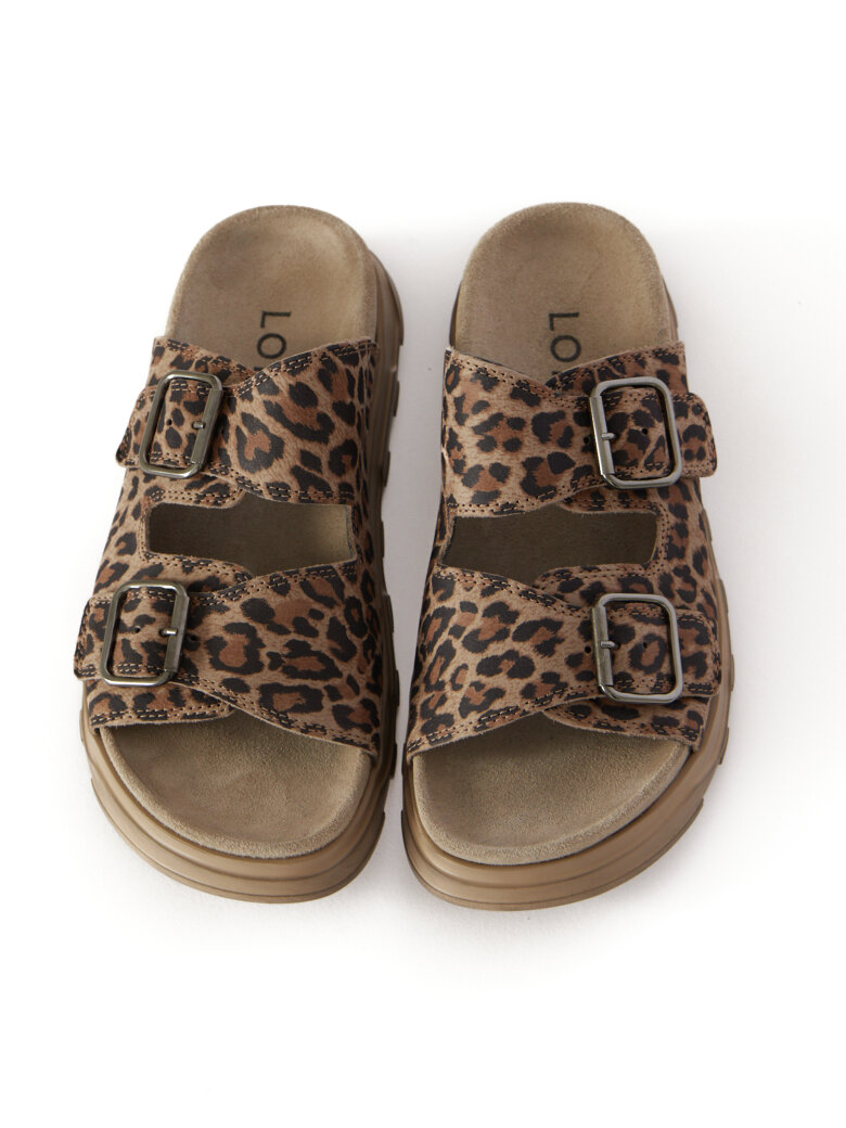 Lofina - Slippers sandal med spænder