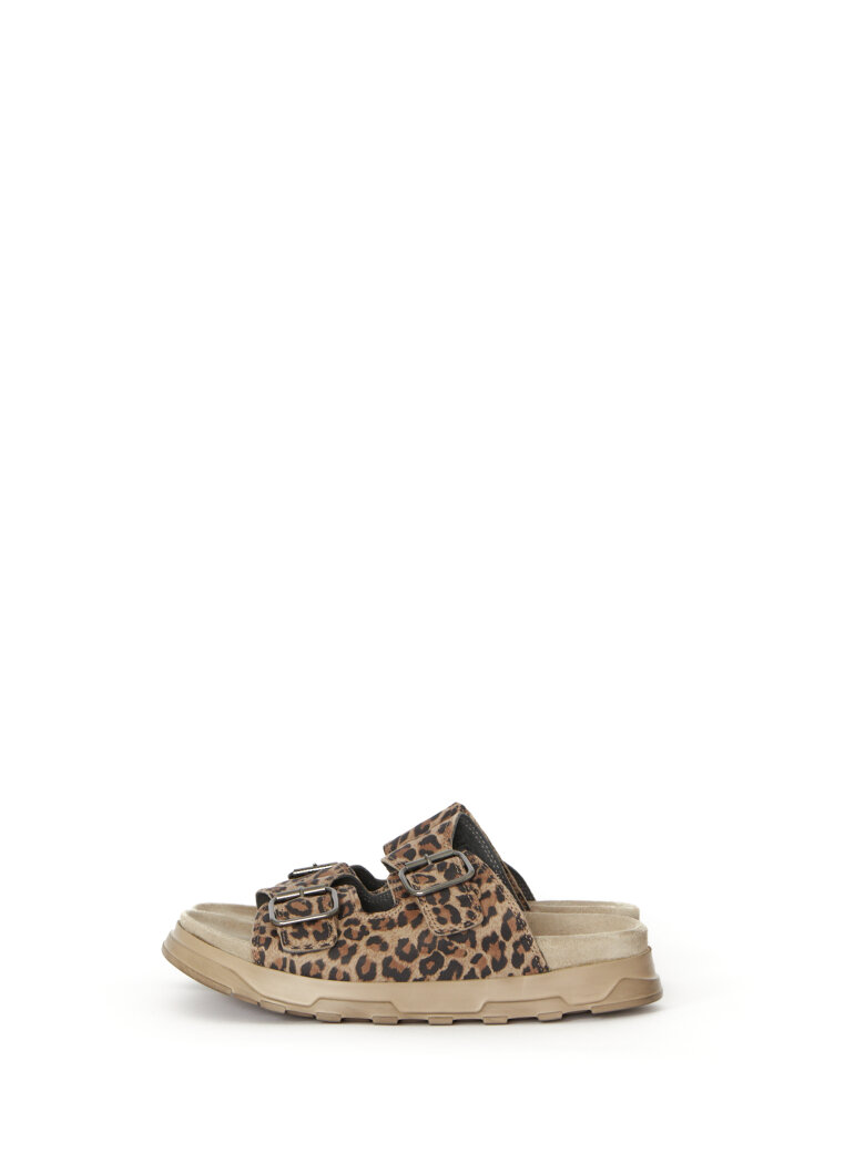 Lofina - Slippers sandal med spænder