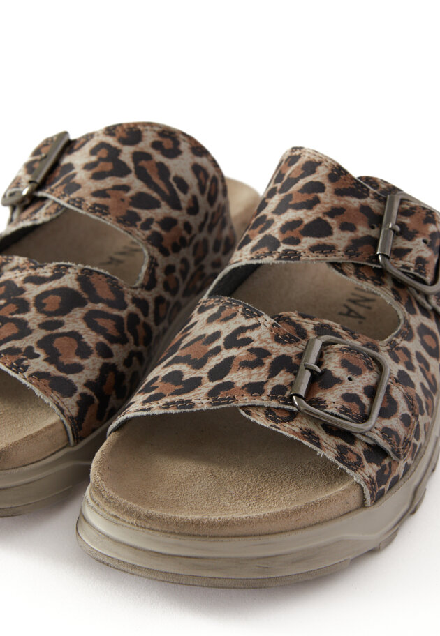 Lofina - Slippers sandal med spænder