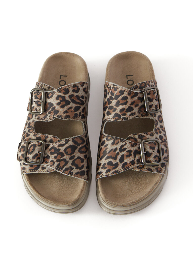 Lofina - Slippers sandal med spænder