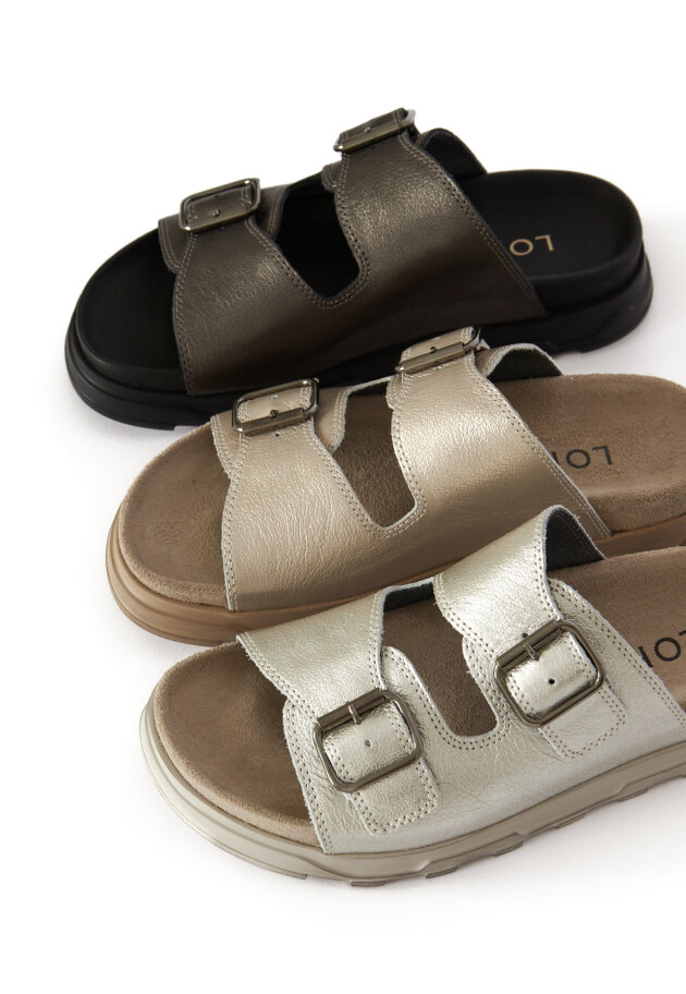 Lofina - Slippers sandal med spænder