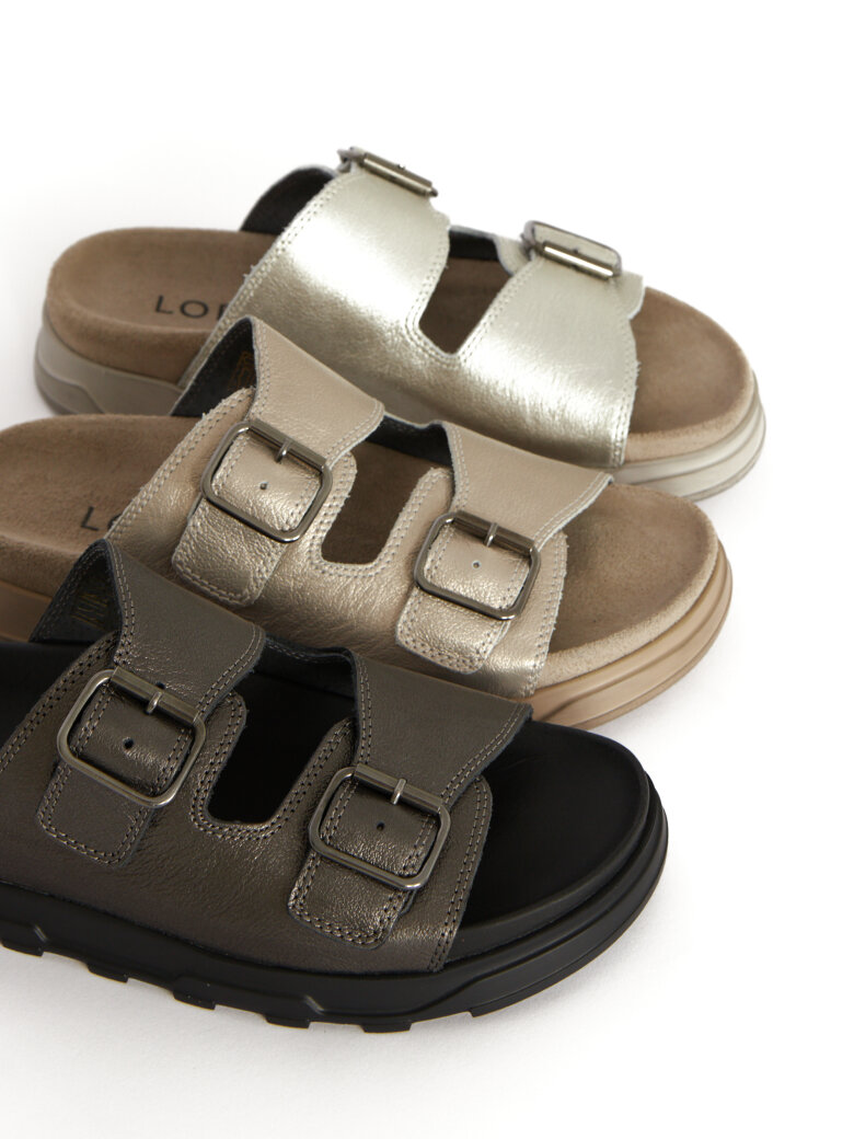 Lofina - Slippers sandal med spænder