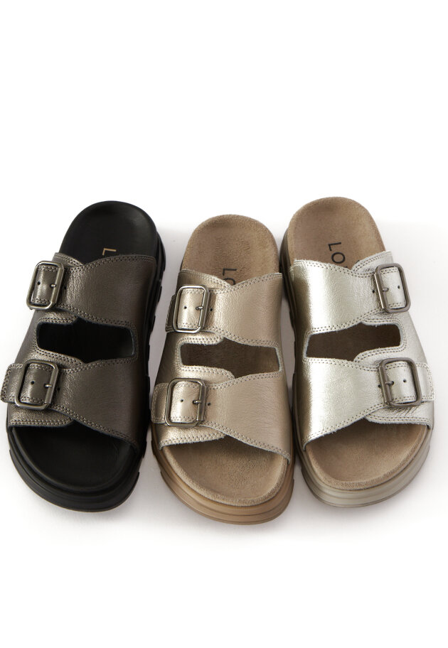 Lofina - Slippers sandal med spænder