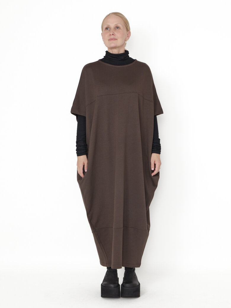 Sort Aarhus - Oversize dress with pockets