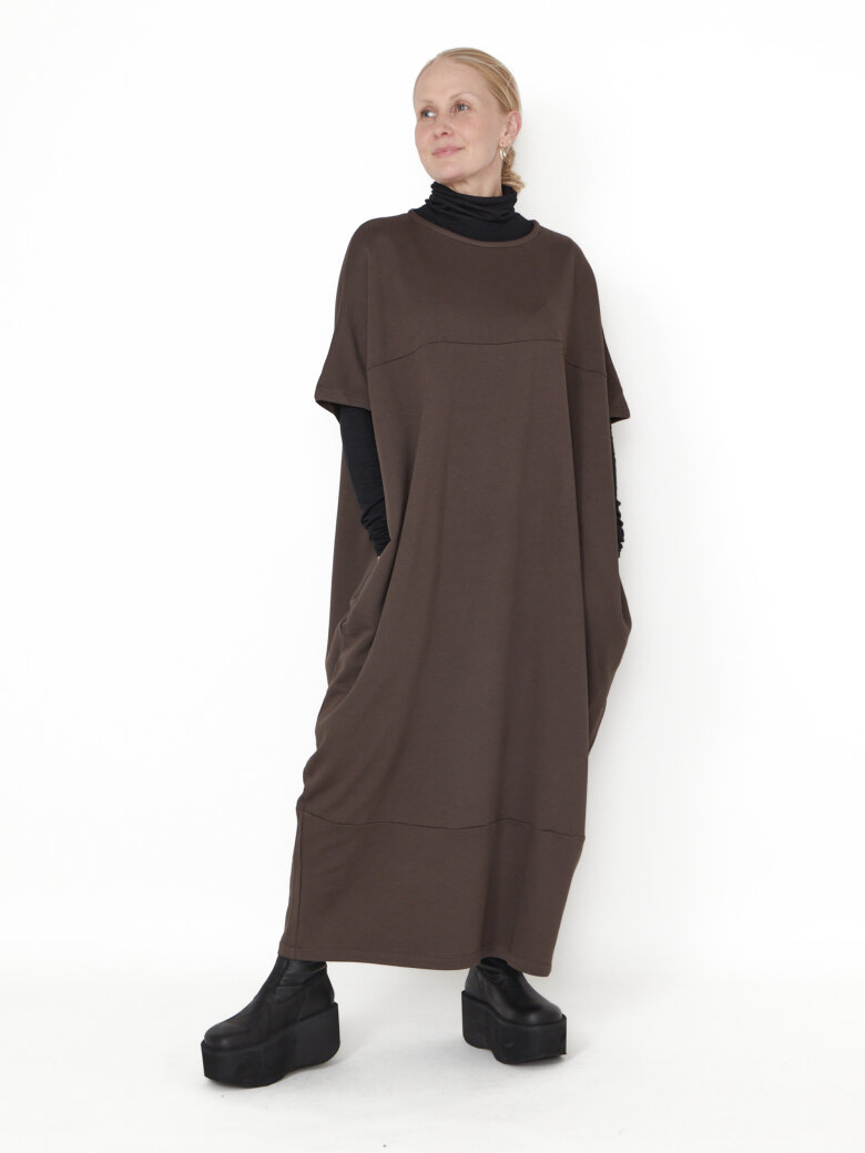 Sort Aarhus - Oversize dress with pockets